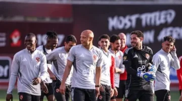 تغيير في التدريبات.. تحضيرات الأهلي قبل لقاء الإسماعيلي في الدوري
